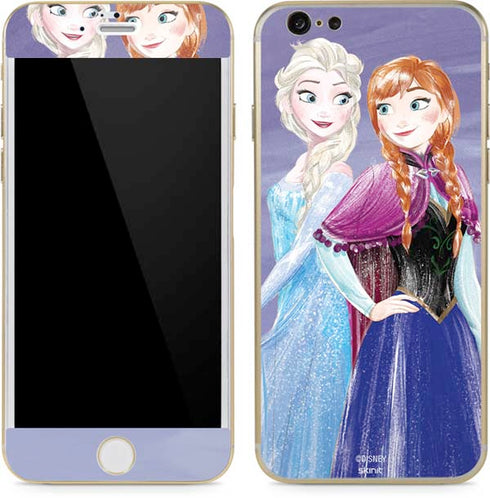 Disney Frozen Elsa and Anna Sisters Art iPhone 6/6s Skin