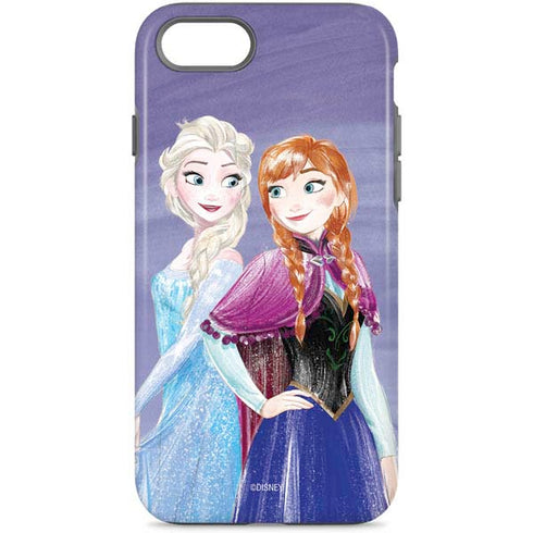 Disney Frozen Elsa and Anna Sisters Art iPhone 7 Pro Case