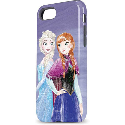 Disney Frozen Elsa and Anna Sisters Art iPhone 7 Pro Case