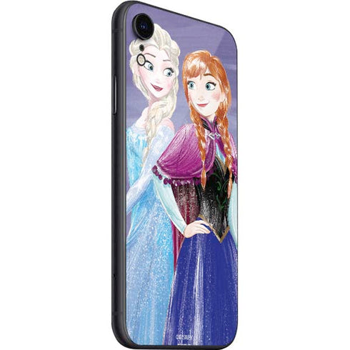 Disney Frozen Elsa and Anna Sisters Art iPhone SE (2nd & 3rd Gen) Skin