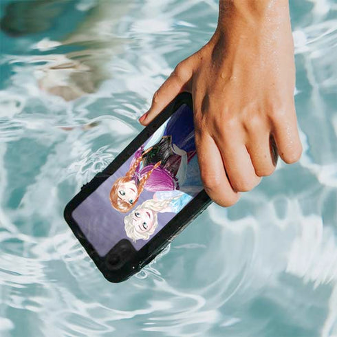 Disney Frozen Elsa and Anna Sisters Art iPhone XR Waterproof Case