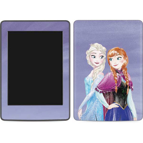 Disney Frozen Elsa and Anna Sisters Art Amazon Kindle Skin