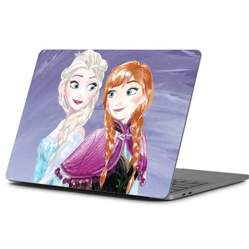 Disney Frozen Elsa and Anna Sisters Art Apple MacBook Pro 13-inch Skin