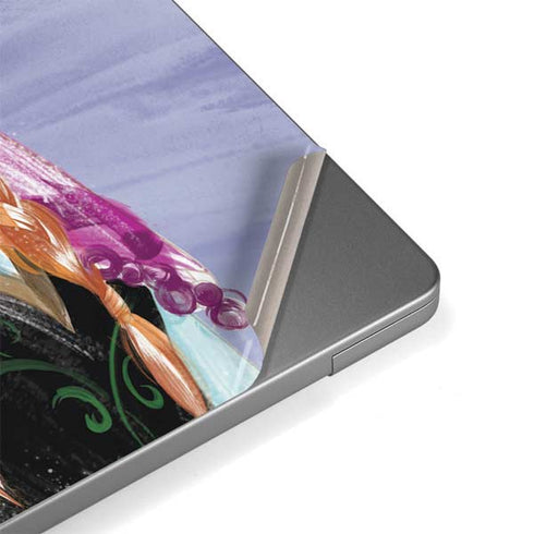 Disney Frozen Elsa and Anna Sisters Art MacBook Pro 14in (2021-24) Skin