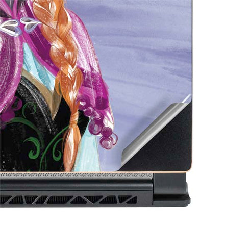 Disney Frozen Elsa and Anna Sisters Art MSI GS65 Stealth Laptop Skin