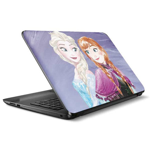 Disney Frozen Elsa and Anna Sisters Art HP Notebook Skin