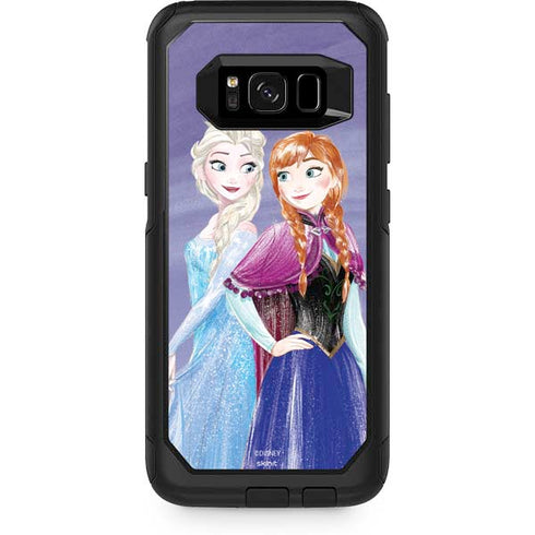 Disney Frozen Elsa and Anna Sisters Art Otterbox Commuter Galaxy Skin