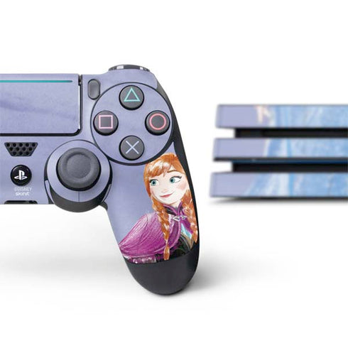 Disney Frozen Elsa and Anna Sisters Art PS4 Pro Bundle Skin
