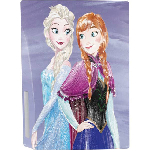 Disney Frozen Elsa and Anna Sisters Art PS5 Bundle Skin