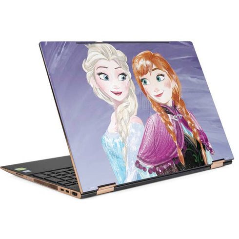 Disney Frozen Elsa and Anna Sisters Art HP Spectre Skin