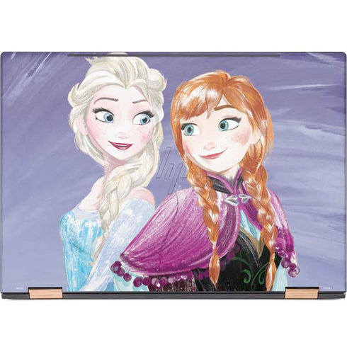 Disney Frozen Elsa and Anna Sisters Art HP Spectre Skin