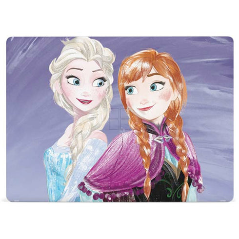 Disney Frozen Elsa and Anna Sisters Art Surface Laptop 2 Skin