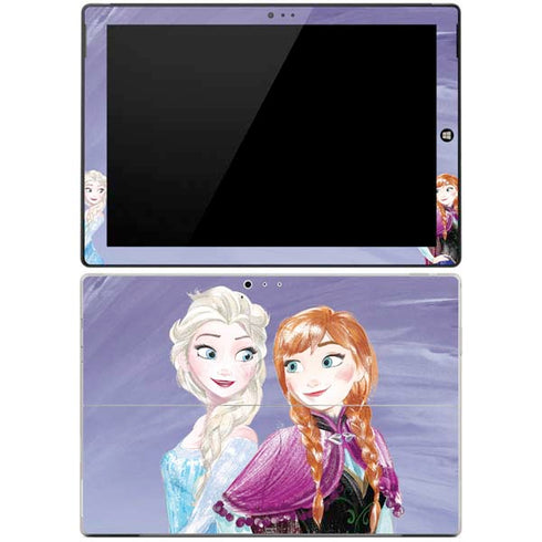 Disney Frozen Elsa and Anna Sisters Art Surface Pro 3 Skin
