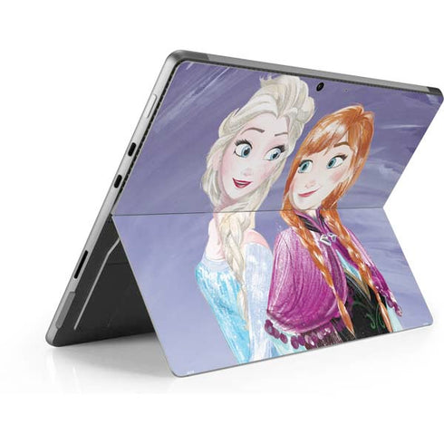 Disney Frozen Elsa and Anna Sisters Art Surface Pro 8 Skin