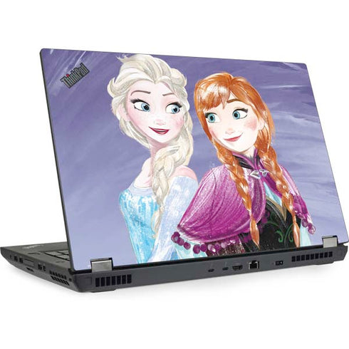 Disney Frozen Elsa and Anna Sisters Art Lenovo ThinkPad Skin
