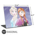 Disney Frozen Elsa and Anna Sisters Art Universal Laptop 16.6in (13.4 x 9.7in) Skin