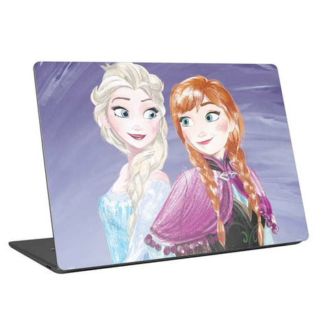 Disney Frozen Elsa and Anna Sisters Art Universal Laptop 17in (13.8 x 10in) Skin