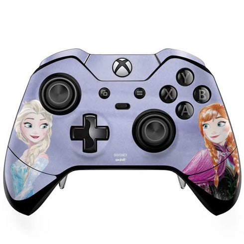 Disney Frozen Elsa and Anna Sisters Art Xbox One Elite Controller Skin