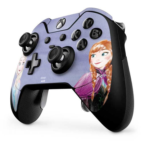 Disney Frozen Elsa and Anna Sisters Art Xbox One Elite Controller Skin