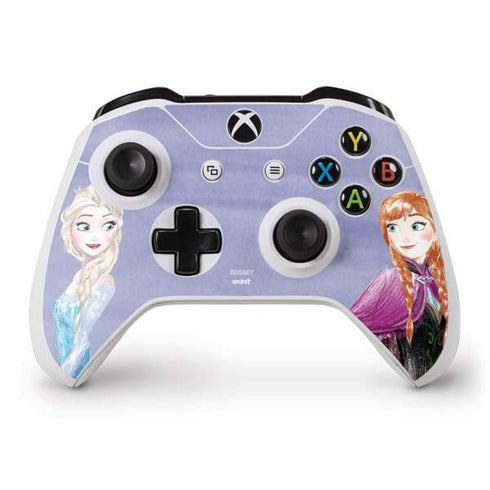 Disney Frozen Elsa and Anna Sisters Art Xbox One S Controller Skin