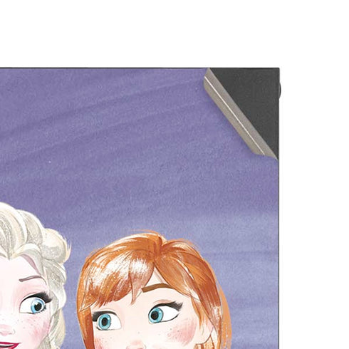 Disney Frozen Elsa and Anna Sisters Art Xbox Series X Console Skin