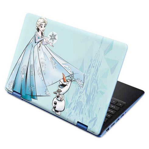 Disney Frozen Elsa and Olaf Art Aspire R11 11.6in Skin