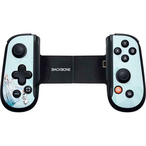 Disney Frozen Elsa and Olaf Art Backbone One for iPhone Game Controller Skin