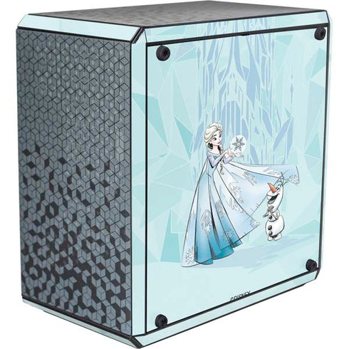 Disney Frozen Elsa and Olaf Art Cooler Master MasterBox Q300L Mini Tower Skin