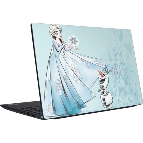 Disney Frozen Elsa and Olaf Art Dell Vostro Skin