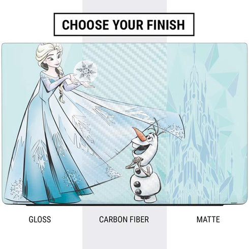 Disney Frozen Elsa and Olaf Art Dell Vostro Skin