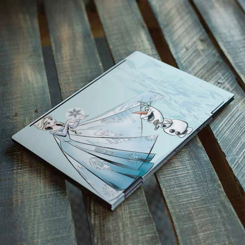 Disney Frozen Elsa and Olaf Art HP Envy Skin