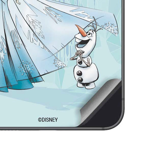Disney Frozen Elsa and Olaf Art Galaxy A14 5G Skin