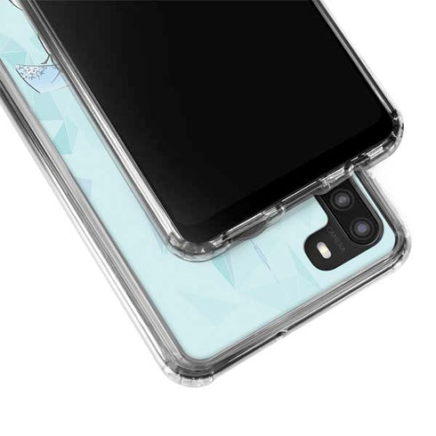 Disney Frozen Elsa and Olaf Art Galaxy A21 Clear Case