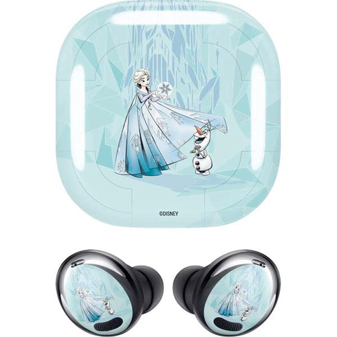 Disney Frozen Elsa and Olaf Art Galaxy Buds Pro Skin