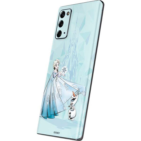 Disney Frozen Elsa and Olaf Art Galaxy Note20 5G Skin