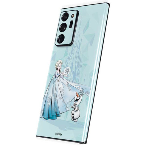 Disney Frozen Elsa and Olaf Art Galaxy Note20 Ultra 5G Skin
