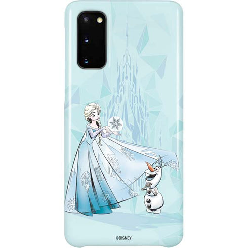 Disney Frozen Elsa and Olaf Art Galaxy S20 Lite Case