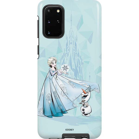 Disney Frozen Elsa and Olaf Art Galaxy S20 Plus Pro Case