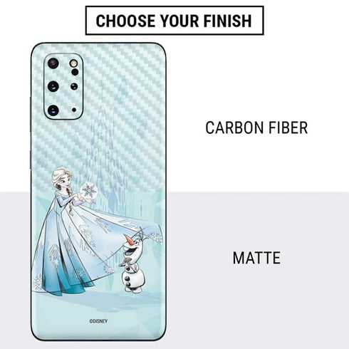 Disney Frozen Elsa and Olaf Art Galaxy S20 Plus Skin