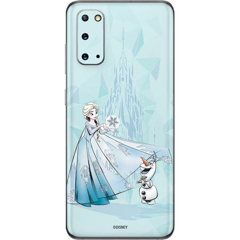 Disney Frozen Elsa and Olaf Art Galaxy S20 Skin