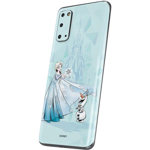 Disney Frozen Elsa and Olaf Art Galaxy S20 Skin
