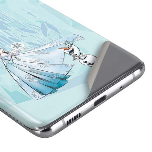 Disney Frozen Elsa and Olaf Art Galaxy S20 Ultra 5G Skin