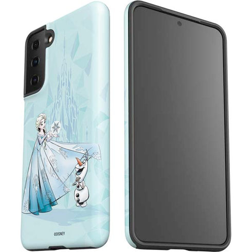 Disney Frozen Elsa and Olaf Art Galaxy S21 Plus 5G Pro Case