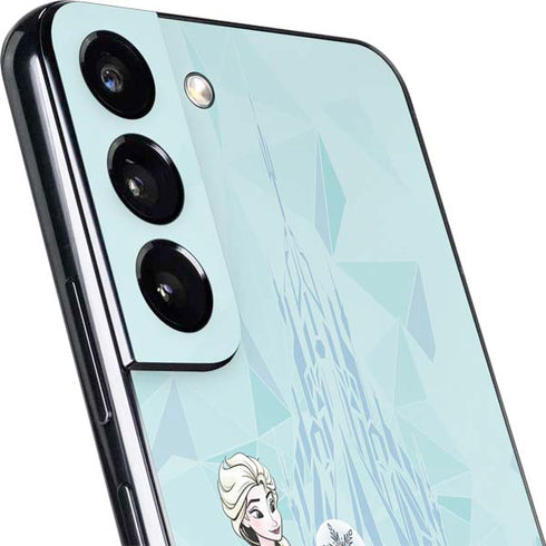 Disney Frozen Elsa and Olaf Art Galaxy S22 Plus Skin