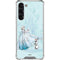Disney Frozen Elsa and Olaf Art Galaxy S23 Plus Clear Case