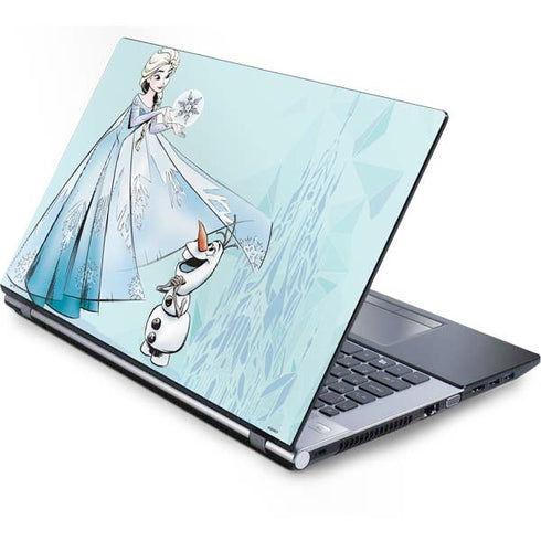 Disney Frozen Elsa and Olaf Art Generic Laptop Skin