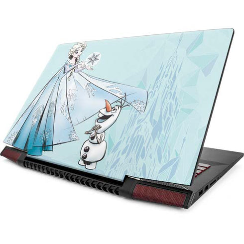 Disney Frozen Elsa and Olaf Art Lenovo IdeaPad Skin