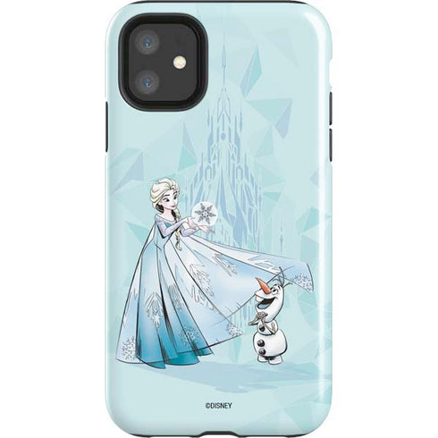 Disney Frozen Elsa and Olaf Art iPhone 11 Impact Case
