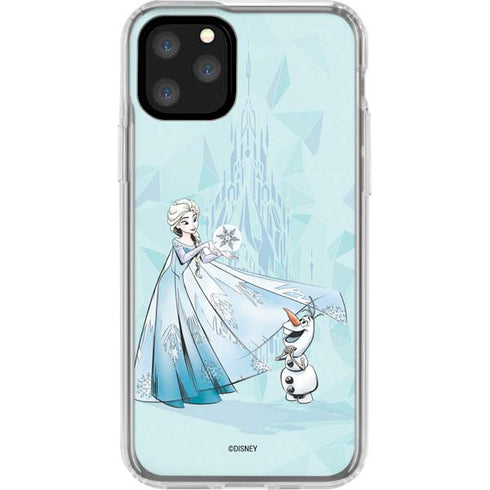 Disney Frozen Elsa and Olaf Art iPhone 11 Pro Clear Case