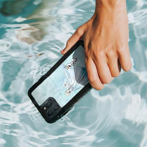 Disney Frozen Elsa and Olaf Art iPhone 11 Pro Max Waterproof Case